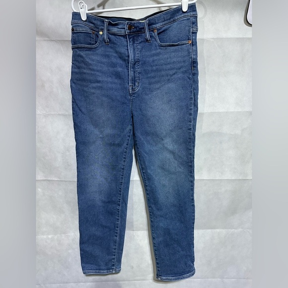 Madewell Denim - Madewell Blue Jeans The Perfect Vintage Wide-Leg Womens Sz 32 Medium Wash Preppy